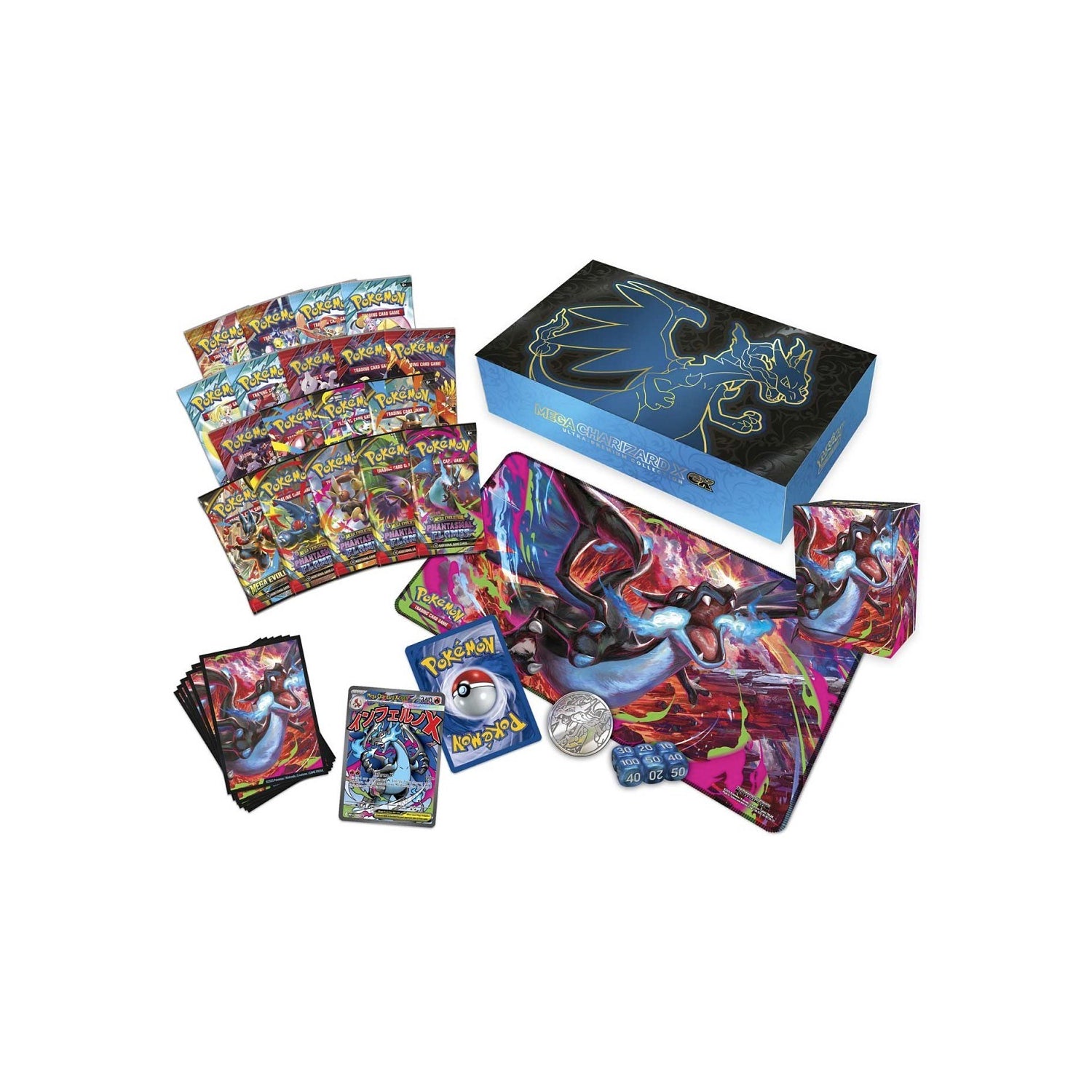 Pokémon TCG: Mega Charizard X ex Ultra-Premium Collection PRESALE 11/14